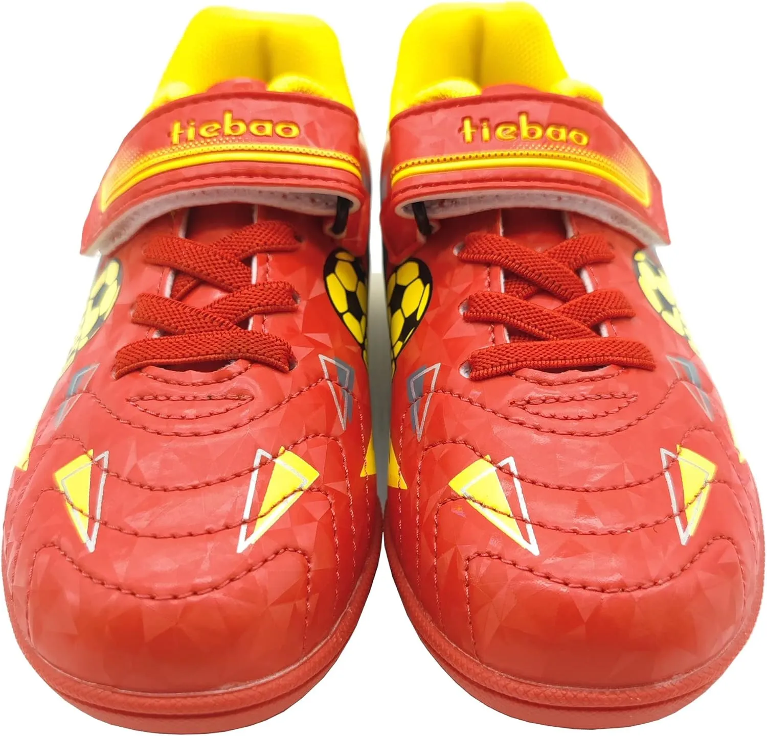 Boys Turf Shoes Soccer Indoor Trainers Football Cleats Outdoor Futsal Shoes Hook Loop for Girls (Little Kid/Big Kid)