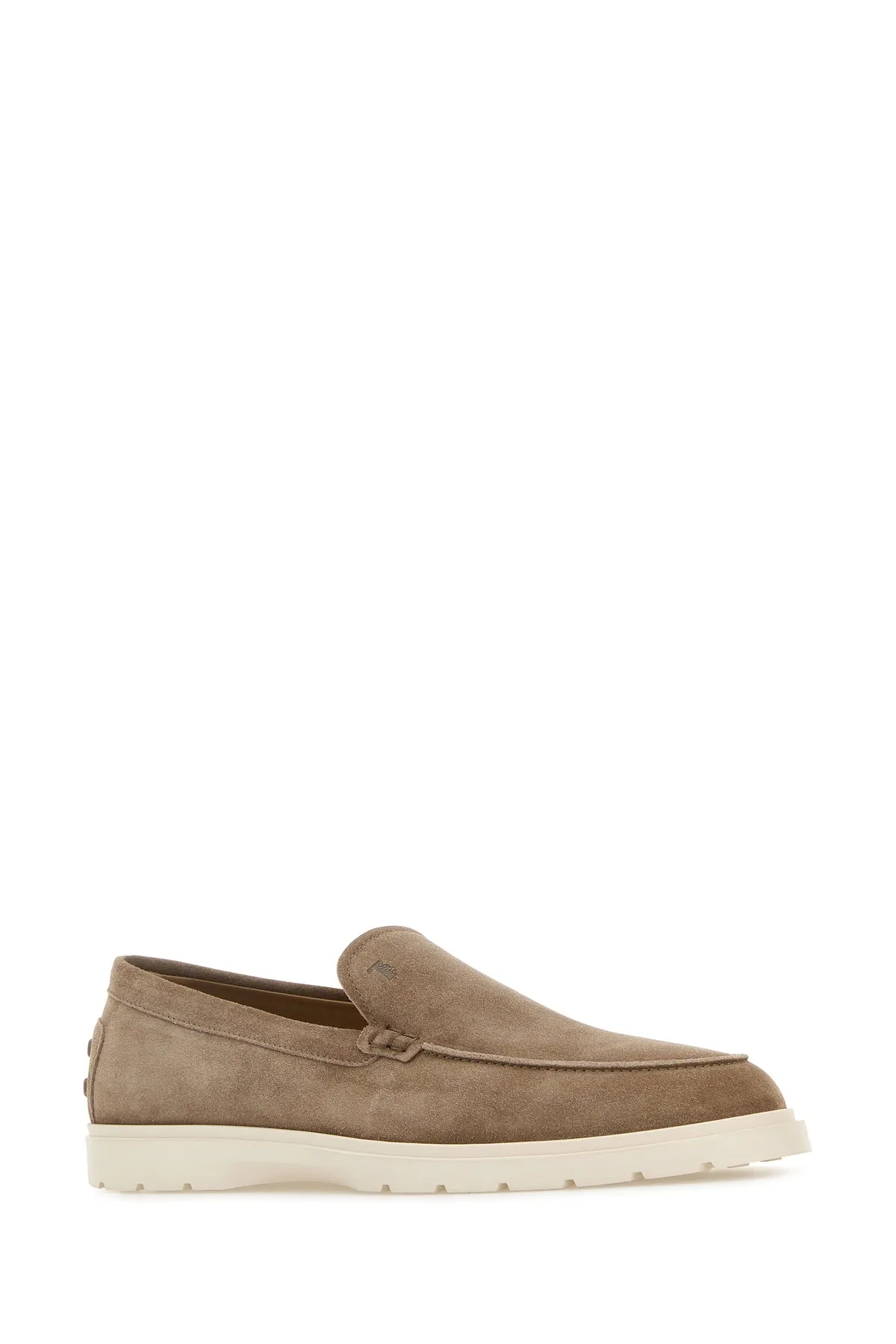 Cappuccino suede loafers