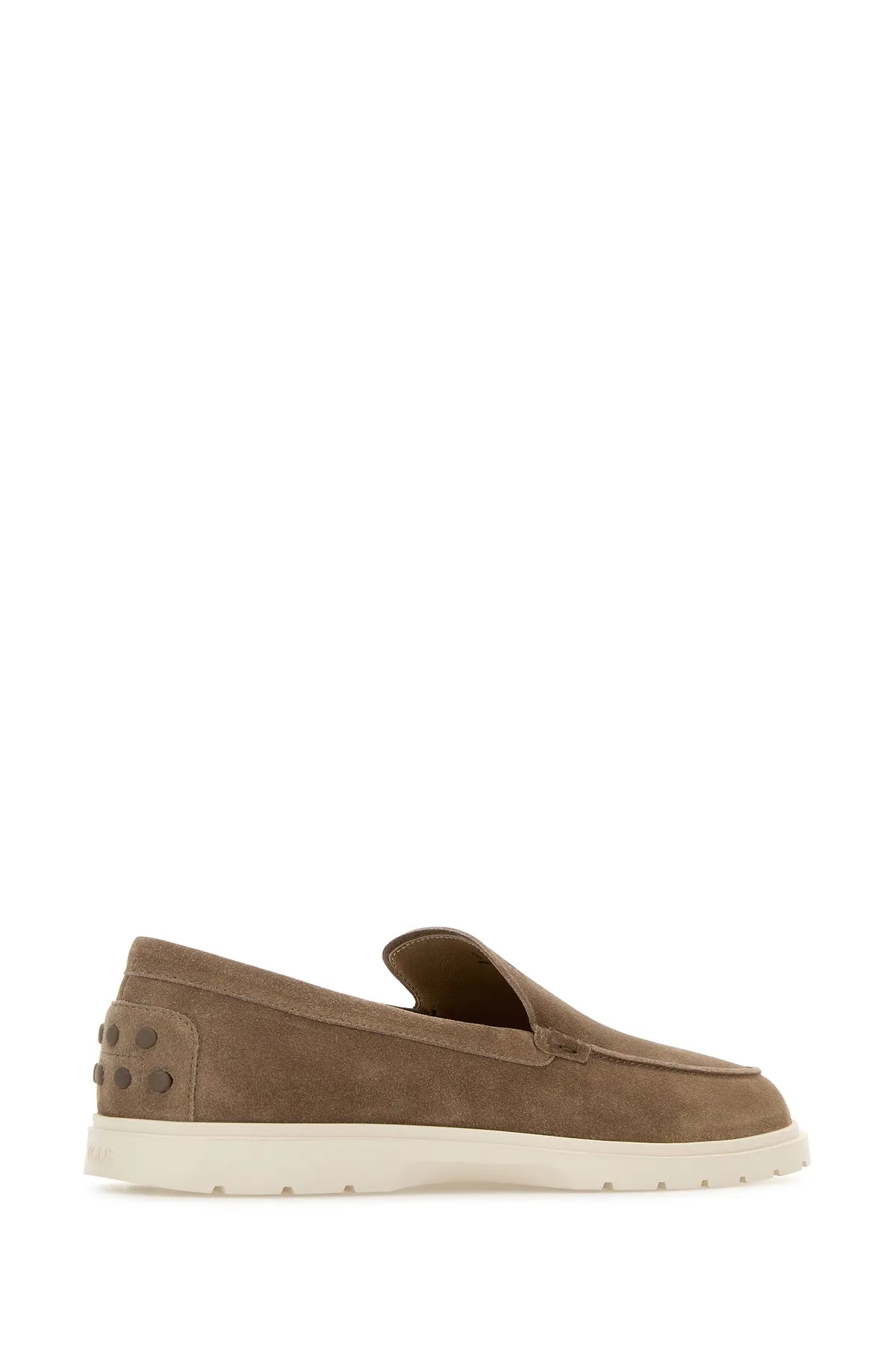 Cappuccino suede loafers