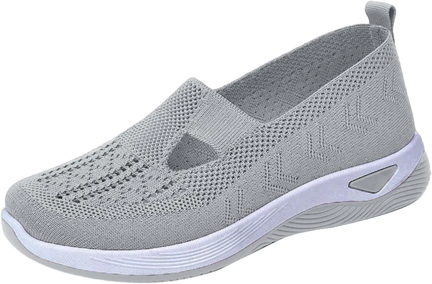 Orthopedic Shoes for Women Breathable Soft Slip On Non Slip Work Shoes Women Mesh Casual Shoes for Fall Women Shoes Sneakers Slip On Tennis Shoe Cross Trainer Shoe