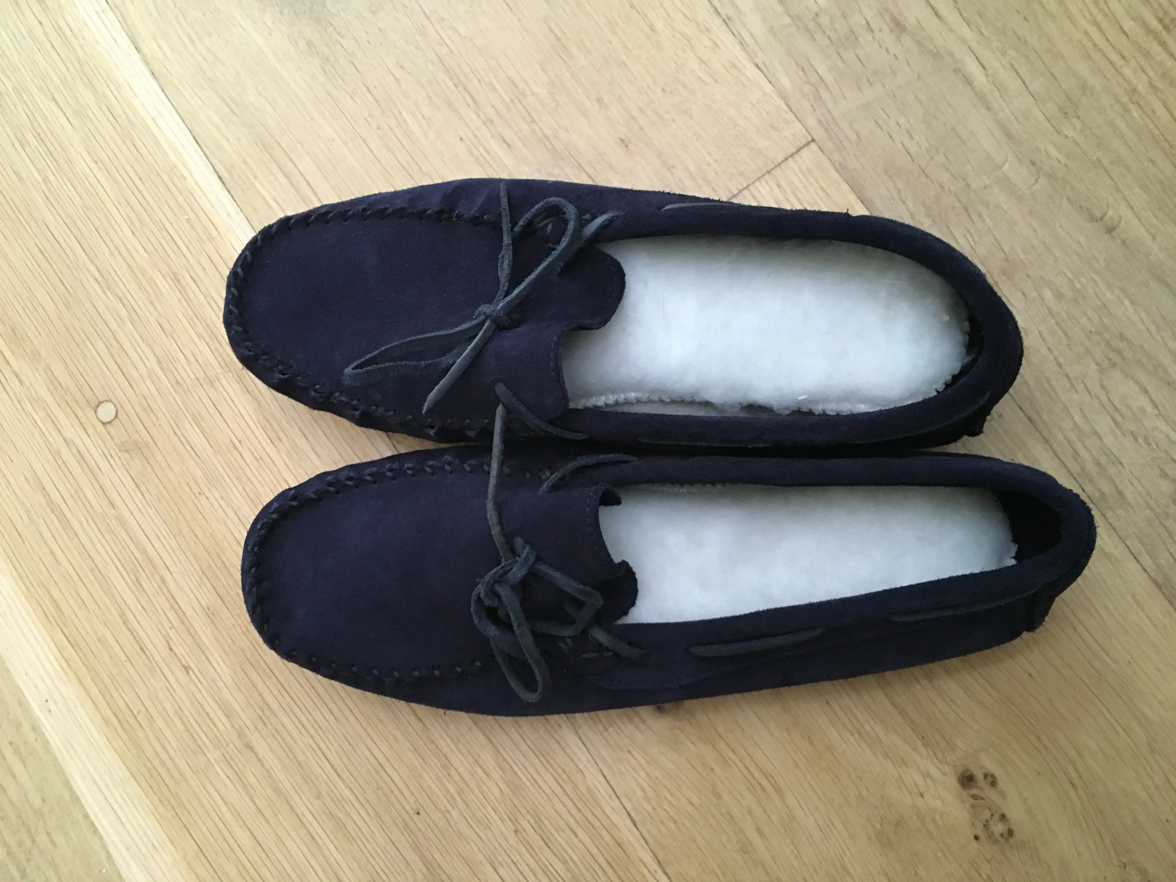 Papouelli London ELLERY Suede Shoes Loafers Moccasins Size 37 Boys Children