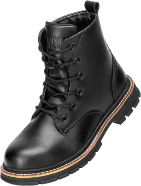 Steel Toe Boots for Women Men, Waterproof Lightweight Safety Work Boots Durability Composite toe Construction Shoes with 6"